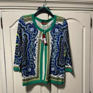 Red  Beautiful Cardigan Size S Multiples Colors NWT